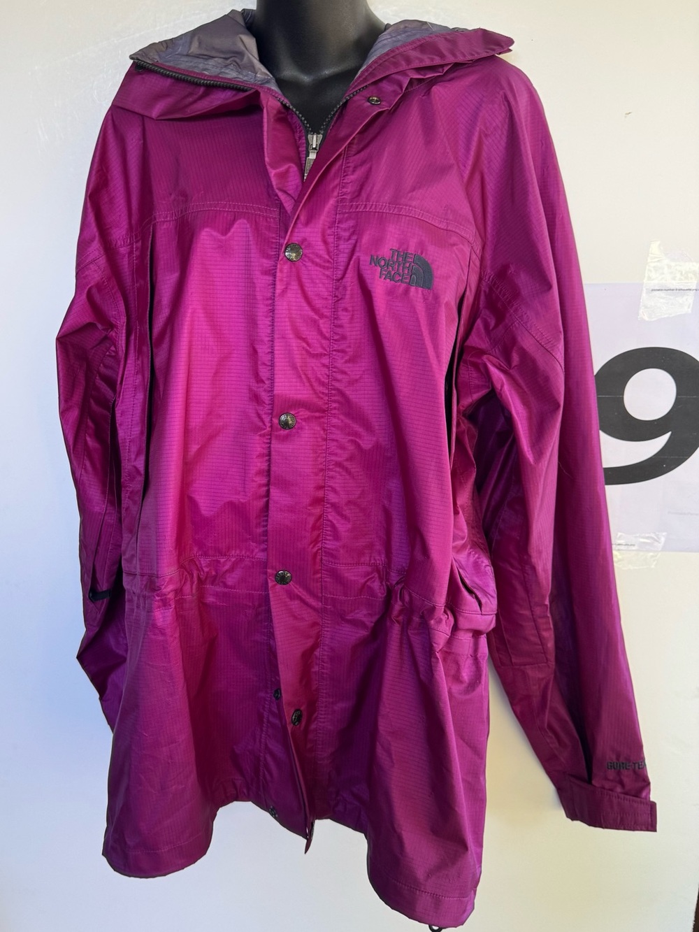 The North Face Women's Magenta Hooded Trench Coat